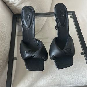 Women’s Size 12 Black Twist Front Heels by ASOS